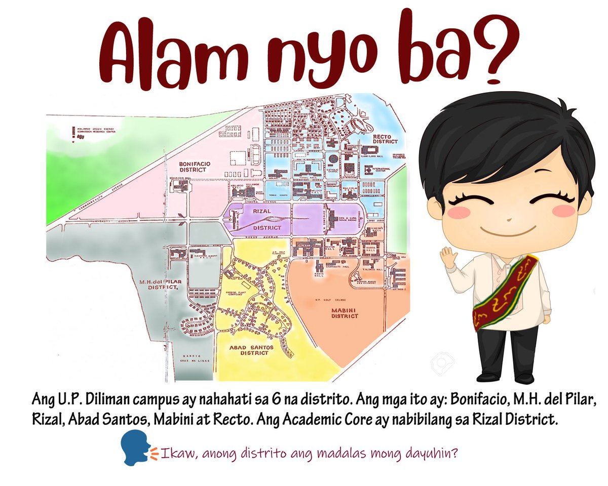 Alam nyo ba?
Saan distrito ka madalas pumunta o maglagi?

#AlamNyoBa #OVCCATrivia #UPDTrivia