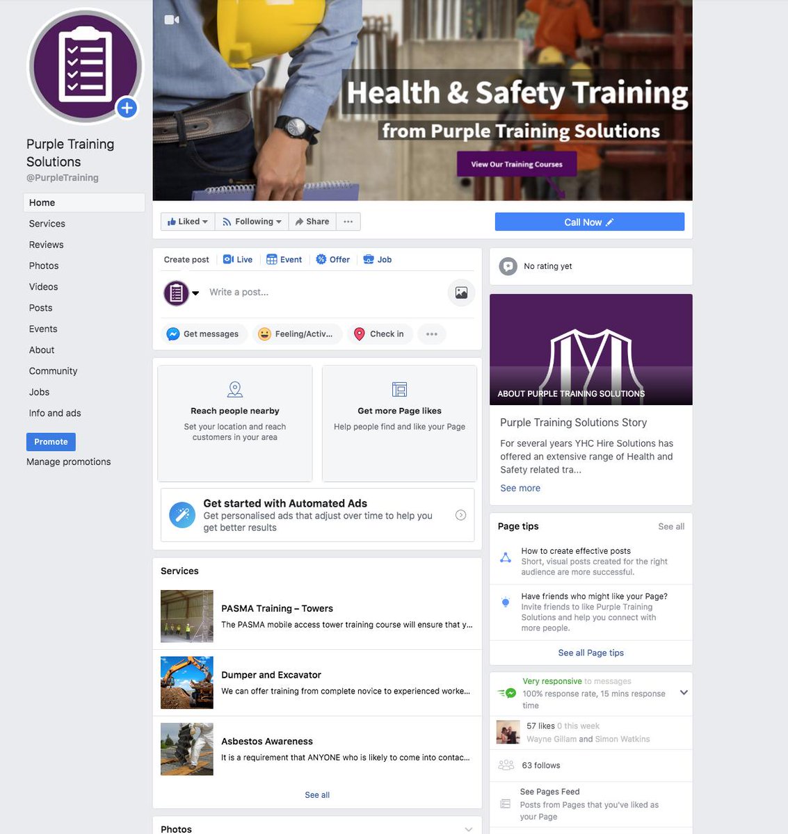 Purple_Training's tweet photo. When you have the time have a view of our Purple Training Solutions Facebook page and give it a like!
https://t.co/i07PBWgA3N https://t.co/Rph68XmgBL