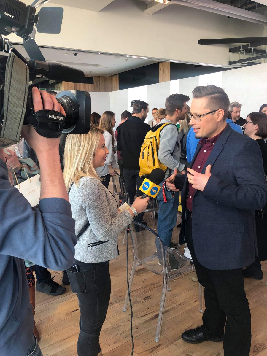 Chef_Kuba's tweet photo. Great day yesterday Restauracja #Concept13 with #TVN, @FoodNetwork Polska. Press day and introduction to upcoming new TV shows and the presenters. 7th of April 14:15 document about my story 😀. https://t.co/A1xupb2VpT