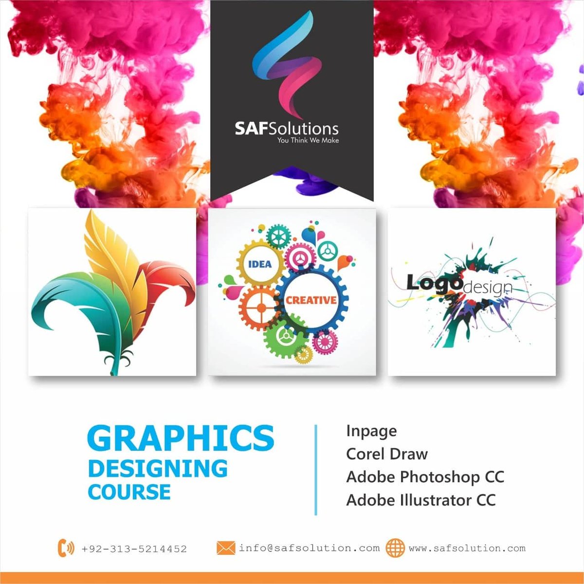 SAFSolution's tweet image. ADMISSIONS ARE OPEN TILL 8TH OF APRIL
SO HURRY UP , VISIT OUR SOFTWARE HOUSE !!
CONTACT US FOR DETAILS &amp;lt;3
#graphicdesigning #logodesigning #SAFSolutions #multan #pakistan