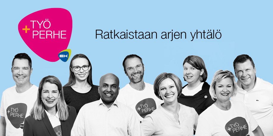 vsarmala's tweet photo. @KnowitSuomi on vahvasti mukana ratkomassa arjen tärkeintä yhtälöä #työplusperhe yhdessä @Elinkeinoelama 'n kanssa. Lue lisää kampanjasta ja seuraa miten me toimimme: https://t.co/nJLTXl07F2  #weareknowit #knowitbyheart https://t.co/3AQYpDtyef