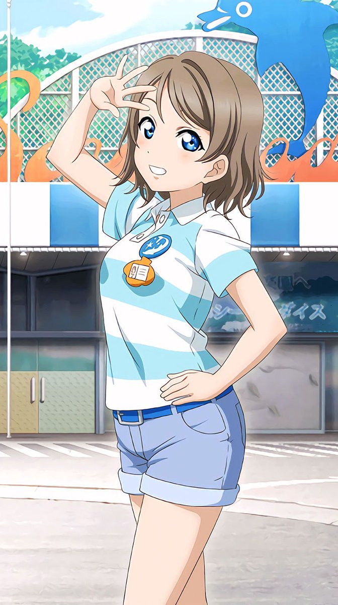 素敵な旅へご案内　渡辺曜　sp 素敵な旅へご案内♪ 渡辺 曜(SP)(LSS/WE38-019SP) | 福福トレカ