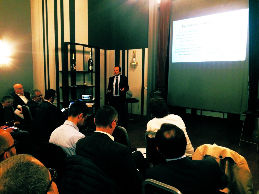 Microsys_Italia's tweet photo. Marco Frassone @Microsys_Italia: “non bisogna solo parlare di #digitalinnovation, deve essere un percorso chiaro, realistico e concreto! #Retail #ShoppingExperience #Event #Milano https://t.co/3ELZyuC4yI