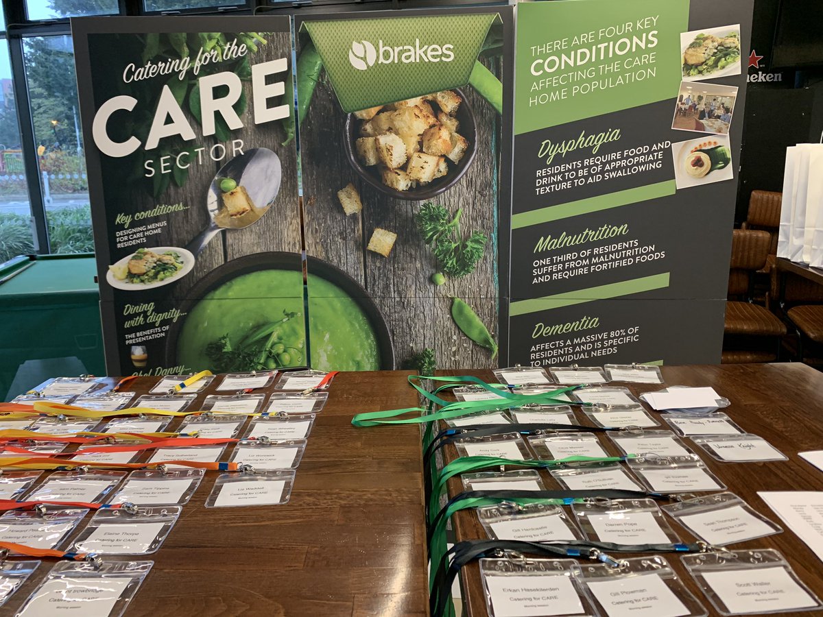 Brakes_Food's tweet photo. It’s our very first Catering for CARE event and we’re ready to welcome the #care industry 🤝
We’ll be talking food, drinks, #iddsi #dysphagia and all things care #BrakesCare https://t.co/r1b9v5gWWx
