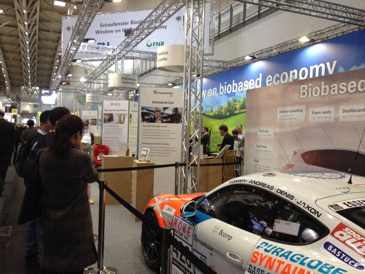 danu_bioval's tweet photo. DanuBioValNet, our cross-sectoral bio-based #cluster project, at the Hannover Fair #HMI19! Visit us and get inspiration from many more bioeconomy examples and projects here: Hall 2/A45, including a bio-based Porsche!
@INTERREGTweets @Interreg_Danube @marius_niculae @Clusters_EU https://t.co/b6cm2JIIkg