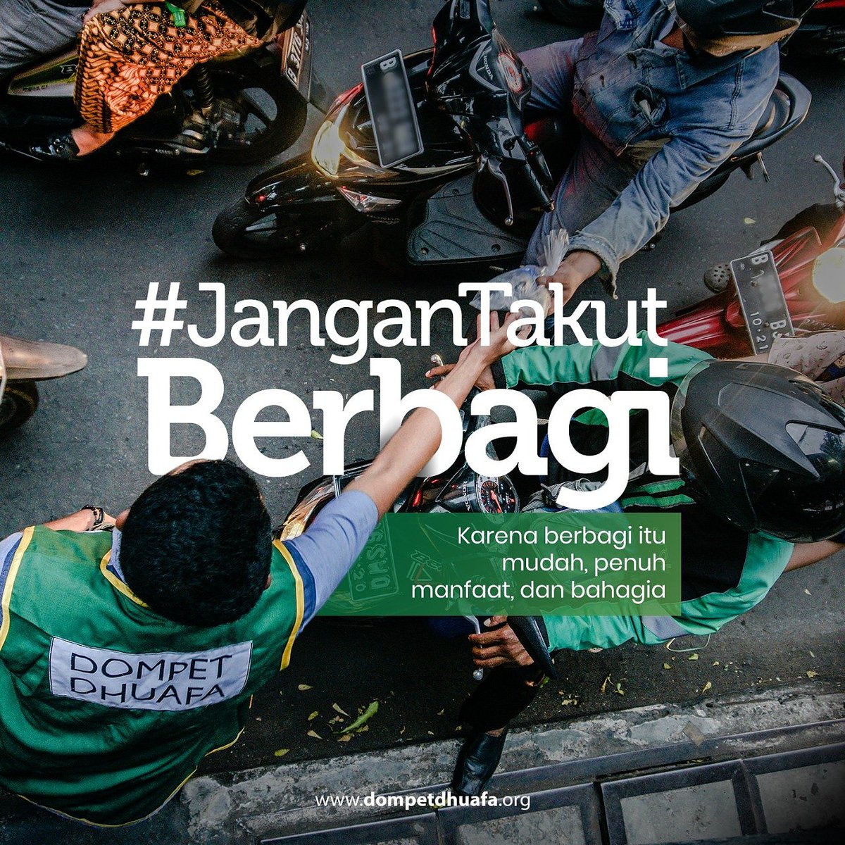 #JanganTakutBerbagi