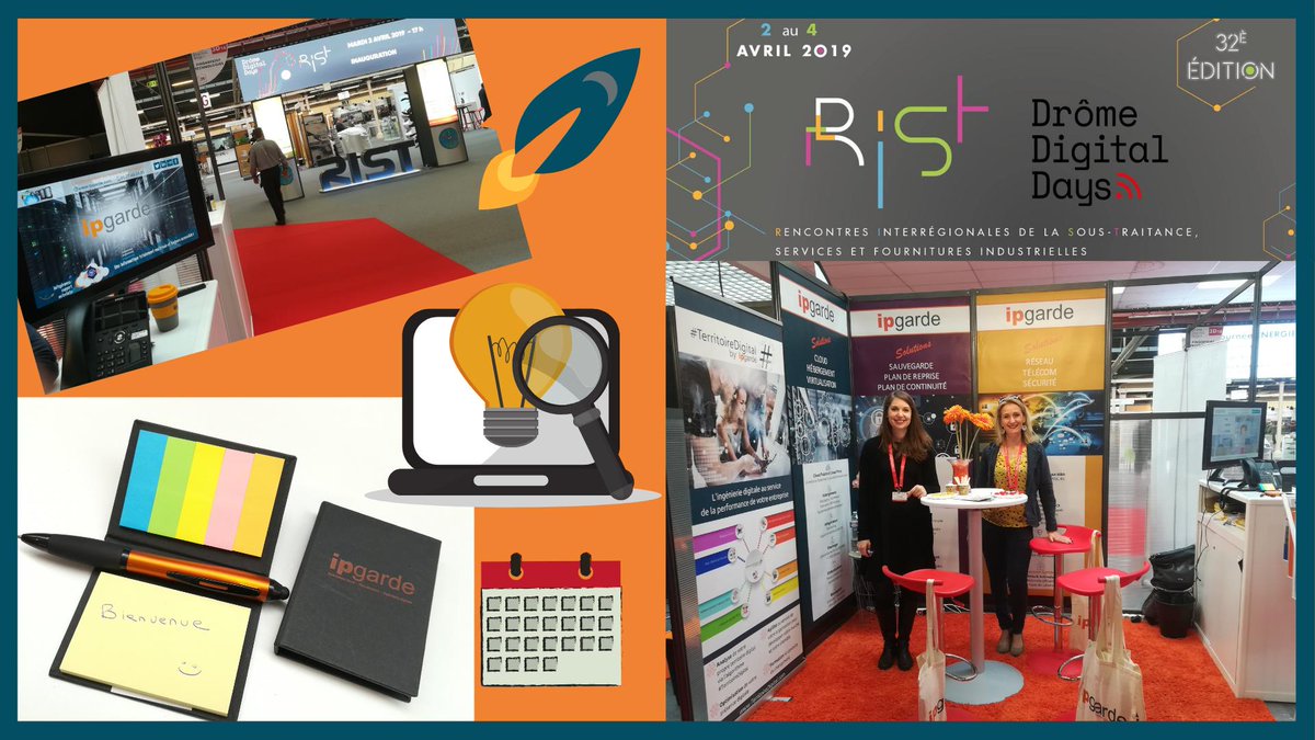ipgarde's tweet photo. 🤖🏅💥 L'équipe d'@ipgarde vous accueille sur son stand au #DromeDigitalDays du 02 au 04 avril au parc des expositions de #Valence. Au programme : on parle de vos #projets &amp; de #transformation #numérique. Venez découvrir nos #expertises autour d'un café &amp; de quelques chocolats 😉 https://t.co/GPBqtN4ENQ