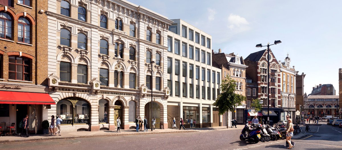 AWWinspired's tweet photo. The unveiling of the Grade II Listed Farmiloe in Central #London, read more about our recent prestigious #transformation project here... 
https://t.co/8jbo4wy1Q8
#AWWtransformation #innovative #CGI #beforeandafter https://t.co/Sple9DIg2K