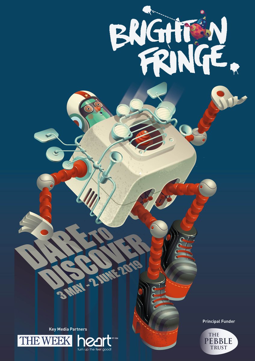 brightonfringe's tweet photo. Haven't picked up your copy of the 2019 brochure yet? Read it online here! https://t.co/JGpxjbYOXG https://t.co/aQTVVpffym
