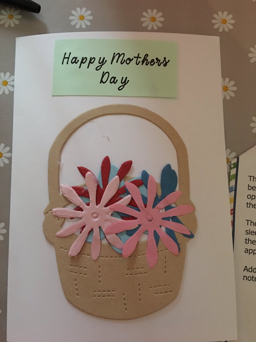 BluebirdsLittle's tweet photo. The children’s Mother’s Day cards/pictures and chocolates for mummy’s https://t.co/Av1bQbbeAS