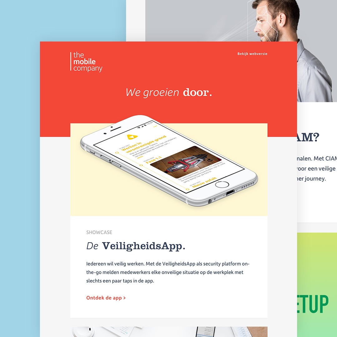 Hooray, our latest newsletter is here! 📮 bit.ly/2FJ2j5p

Never miss out – sign up at themobilecompany.com/nieuws. 🗞