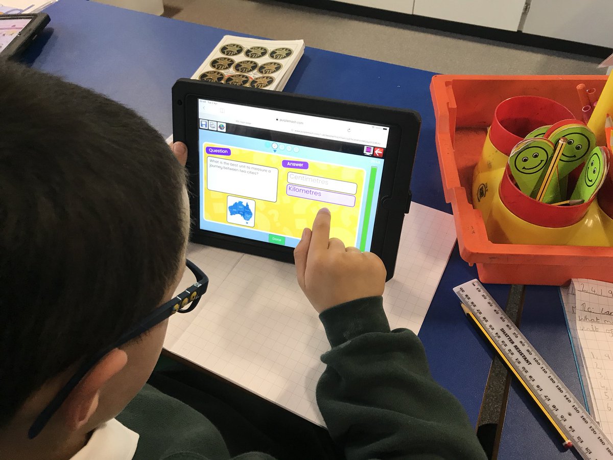 TGPS_NorthLincs's tweet photo. Year 4 are using purple mash to estimate and effective searching strategies to research what makes up a unit of measure. #TGPSYear4 #TGPSMaths #TGPSICT https://t.co/CeWxW97rkb