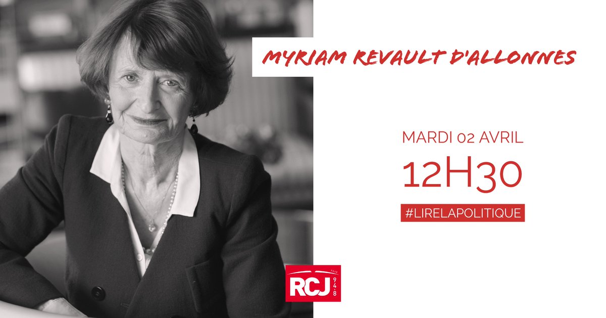 lirelasociete's tweet photo. Myriam Revault d'Allonnes sera au micro de #LireLaPolitique sur @RCJRADIO à 12H30 pour son livre "La Faiblesse du vrai" (@EditionsduSeuil). La philosophe s'est vu décerner un prix spécial du Jury du Prix du Livre Politique lors de la #JLP2019 pour l'ensemble de son oeuvre. https://t.co/CyRNq0VPAM