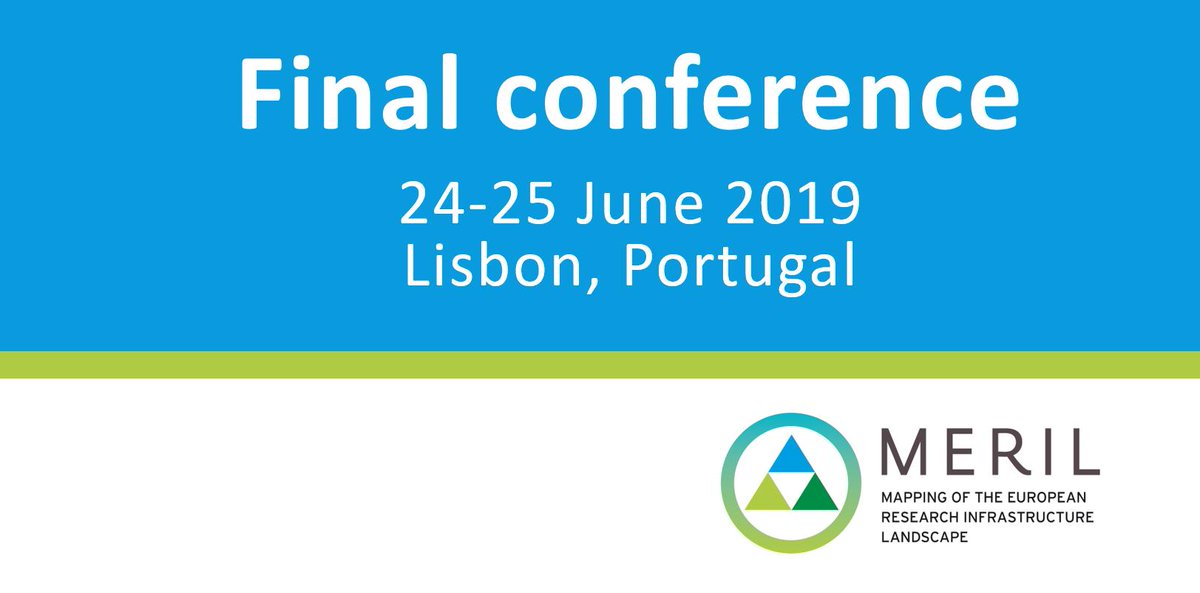 MERILdatabase's tweet photo. Don't miss the #MERIL2 Final Conference on 24-25 June 2019 at @FCGulbenkian in Lisbon 🇵🇹 It's the perfect opportunity to engage with the #EU_RI community 🇪🇺🤝Take a look at the programme & register now ➡️https://t.co/XmyCZu5LsS #ResearchInfrastructures #H2020 @EU_H2020 https://t.co/qn7ixUP9ZM