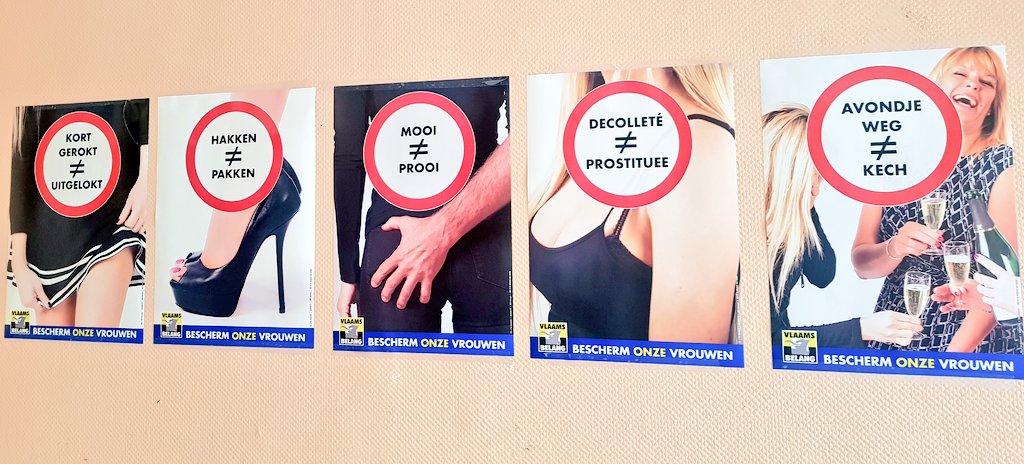 VBAntwerpen's tweet photo. Voorstelling affiche- en steuncampagne 'Vrouwen zijn geen loslopend wild'. Door Antwerps gemeenteraadslid en voorzitster Vrouwen Tegen Islamisering (VTI) @Anke_online. #Antwerpen https://t.co/eAjjfay4AV