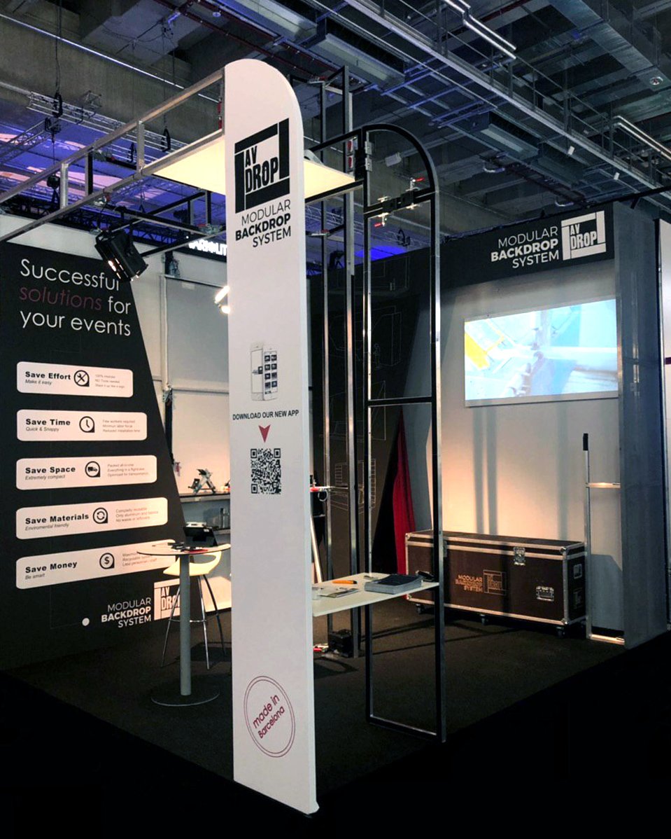 We're ready to attend you at <a href="/pls_frankfurt/">Prolight + Sound</a> Stand E34 Hall 12. Check us out! #events #tradefair #production #audiovisuals #scene #scenery #stagebackdrops >> av-drop.com