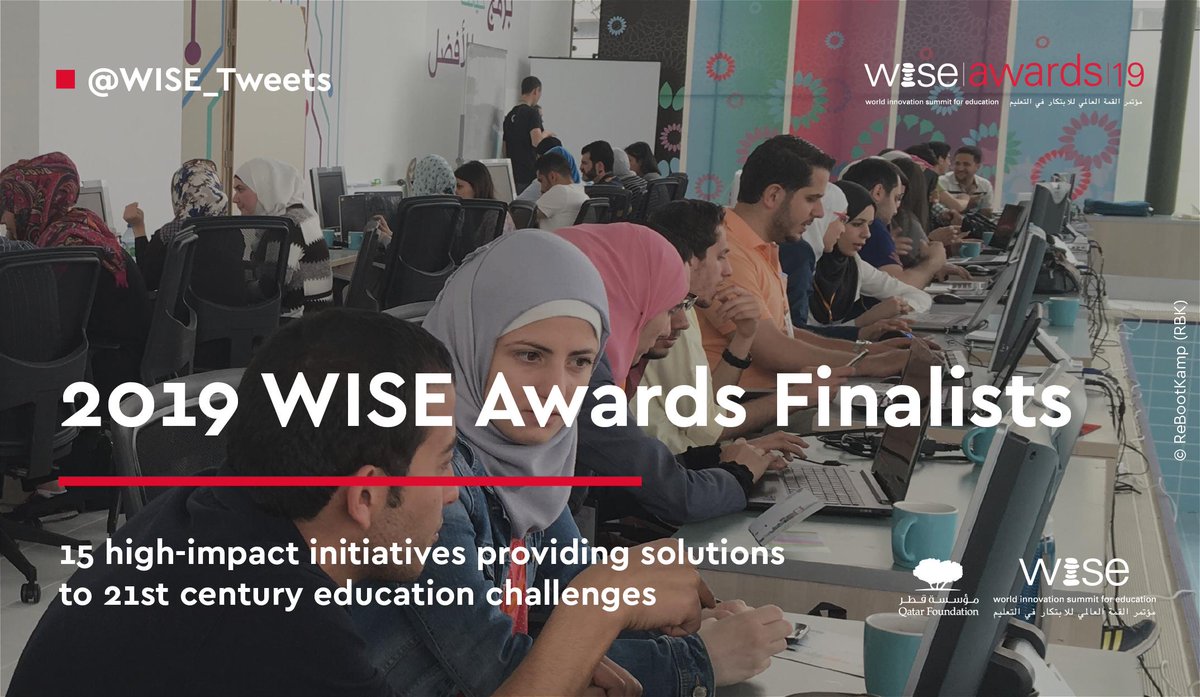 ReBootKAMP's tweet image. Happy to report ReBootKamp (RBK) has been chosen as a finalist in the WISE Awards for Innovation in Education.

#eXtremeLearning #mindfulness #refugees #genderequality #diversityandInclusion #leadership #essentialskills 

@WISE_Tweets