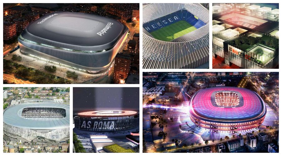 欧州で 最新鋭スタジアム が続々と計画 誕生 総工費1063億円のプロジェクトも フットボールゾーン 3