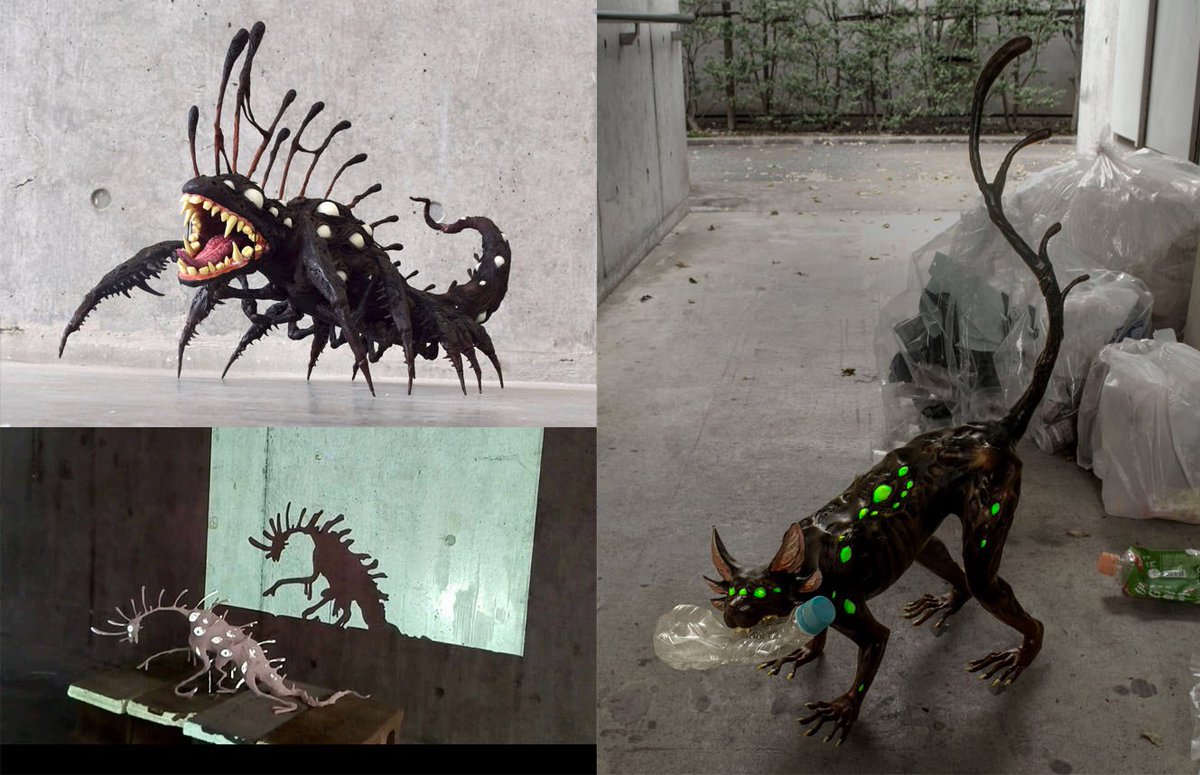 ムラマツ アユミ 浪漫幻鳥発売中 Ar Twitter 4月なのでフォロワーさんに自己紹介しようぜ 粘土や樹脂で空想生物を作ってます 妖怪や 幻獣 骨とかをモチーフに異世界な感じを表現してます アニメを作ったり絵を描いたりもします 新年度もどうぞよろしくです