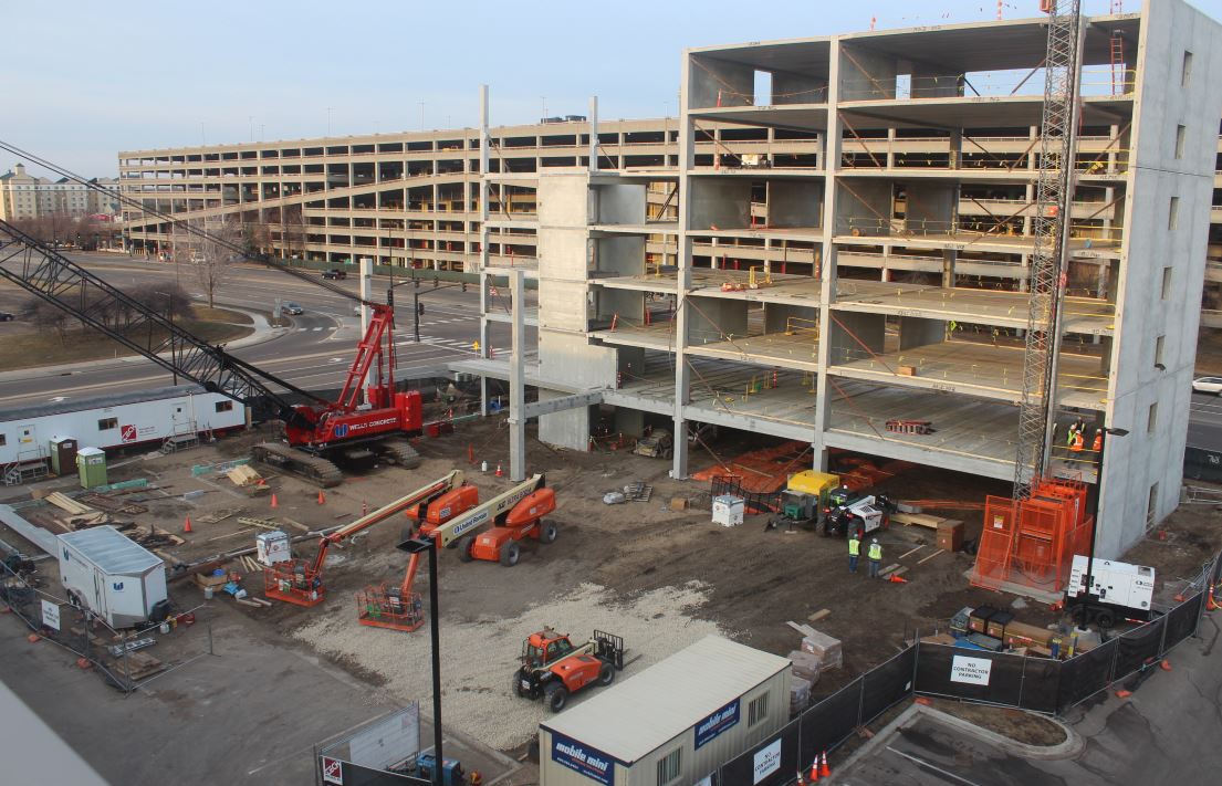 erastructural's tweet photo. #trusstytuesday Our patented ER-POST truss system allows for column free spaces above and below truss levels as you can see at Element by Westin in Bloomington, MN, an #eraproject #ERPOST #patentedtruss #structuralengineers #structuralengineering #stem https://t.co/igtSnBPGFT