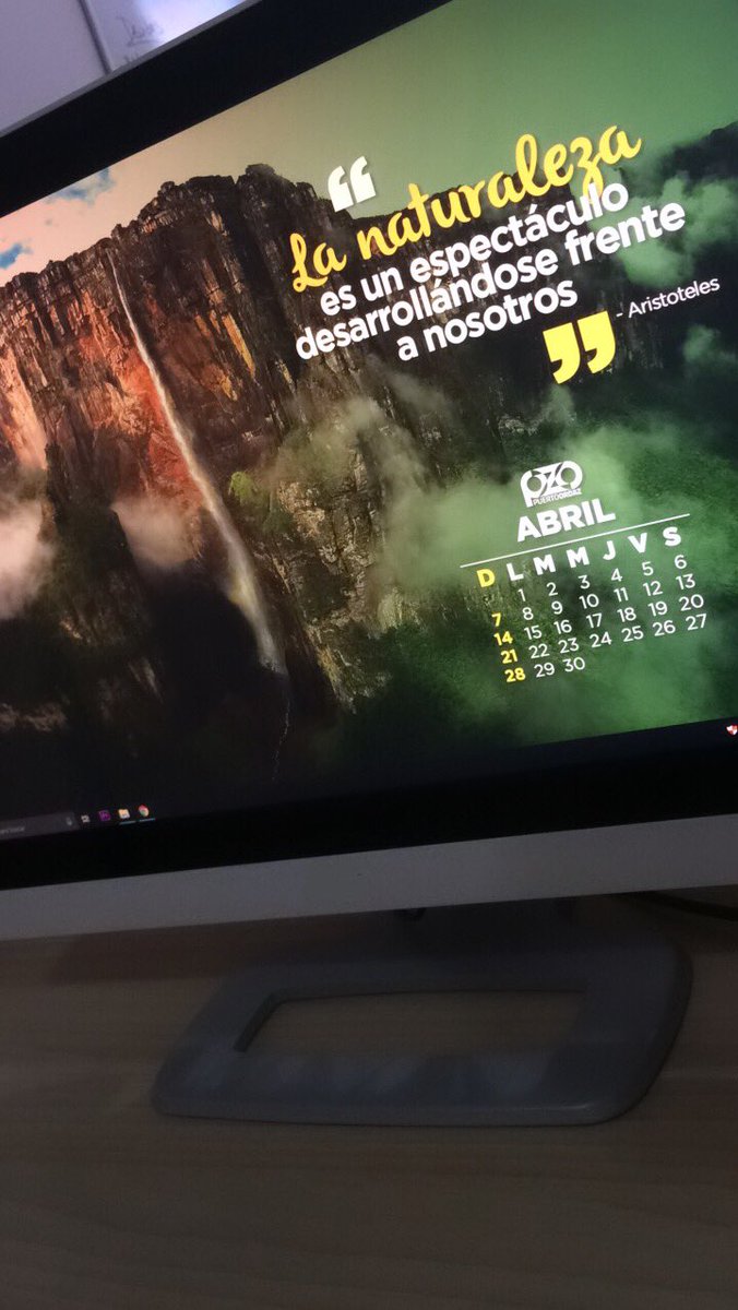 SoyPuertoOrdaz's tweet photo. Ayer mandamos el wallpaper de #Abril 🙌🏼🍃 ¿Te llegó? Si aún no lo tienes déjanos tu correo o envíalo por DM y te lo haremos llegar❤️  

#PuertoOrdaz #Guayana https://t.co/6Wn2akiner