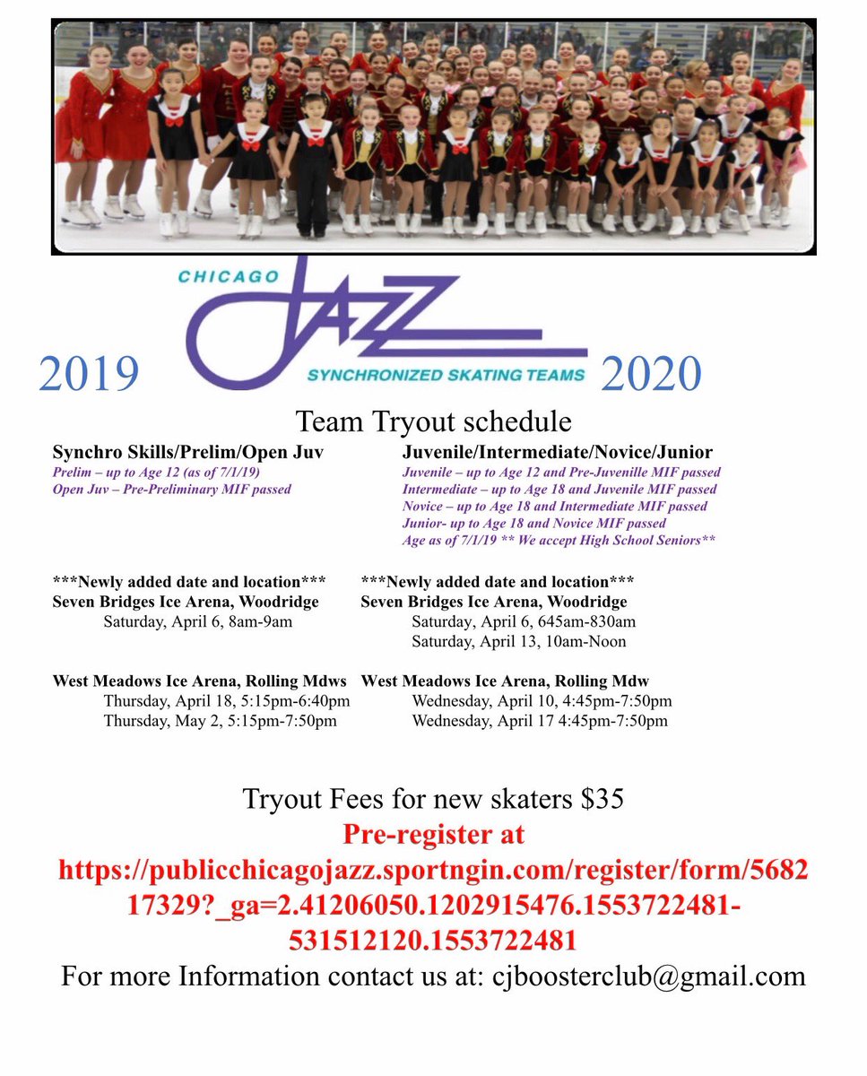 New tryout dates and times <a href="/GetItCalled/">Get It Called</a> #weskateseniors #synchrotryouts