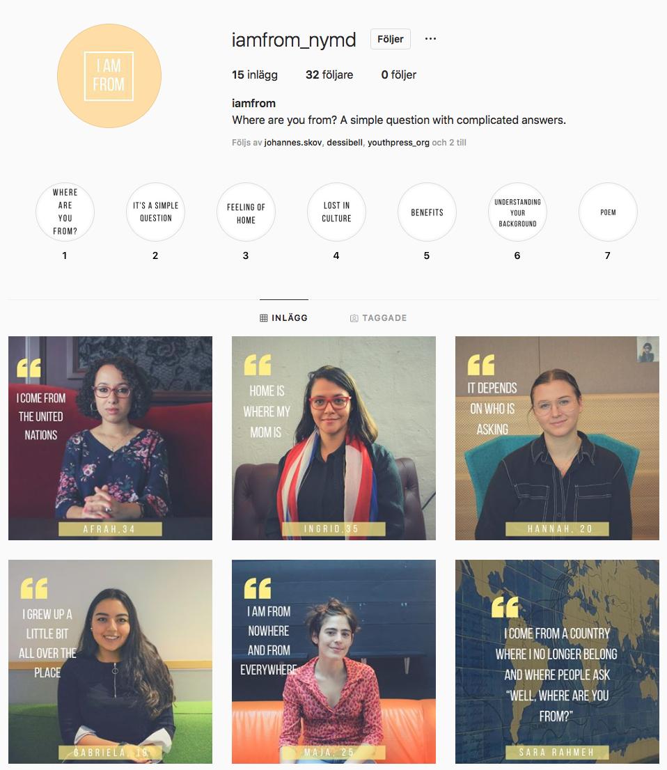 nordictive's tweet photo. Let's present the media outcomes from #Nymd2019. First out - a social media video project focusing on the question "Where are you from?" Check it out! → https://t.co/ok1dSfLflB #volt https://t.co/WUx0F9r7Wc