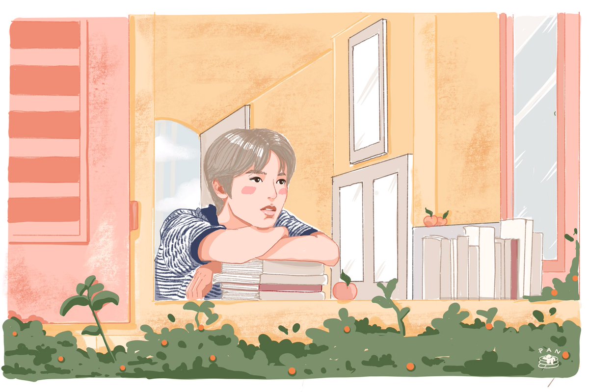 duffelpancake's tweet photo. Upcoming postcard set 🍑🍊💛 https://t.co/u2btedgztd