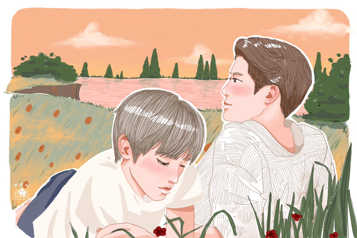 duffelpancake's tweet photo. Upcoming postcard set 🍑🍊💛 https://t.co/u2btedgztd