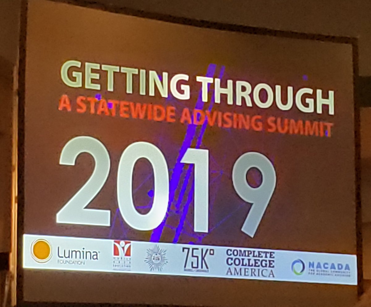 DrElston's tweet photo. Kickoff for the #CompleteCollegeAL #AcaAdv Summit. @MAEF8020 @NACADA @CompleteCollege @LuminaFound #TalentHub https://t.co/NQMkM0SoIn