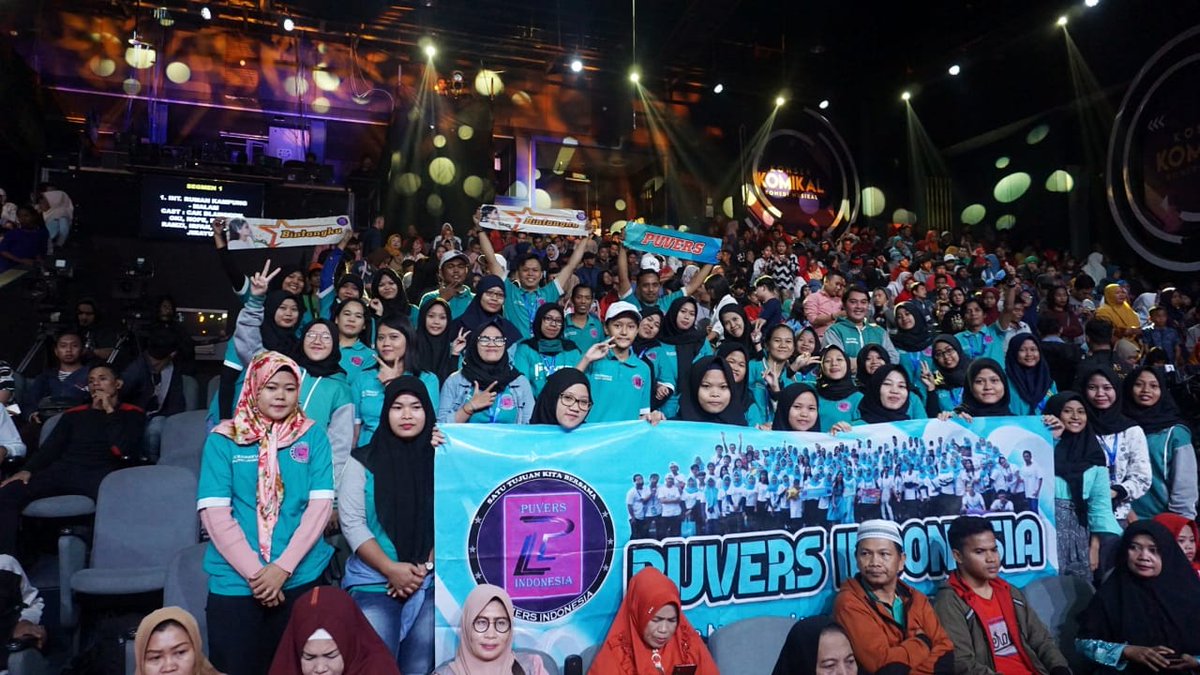 Hijaukan studio 5
#PutriatKonserKomikalIVM