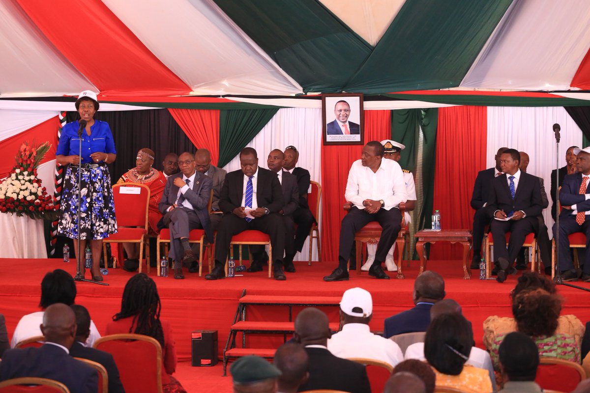 Image result for uhuru at kitui