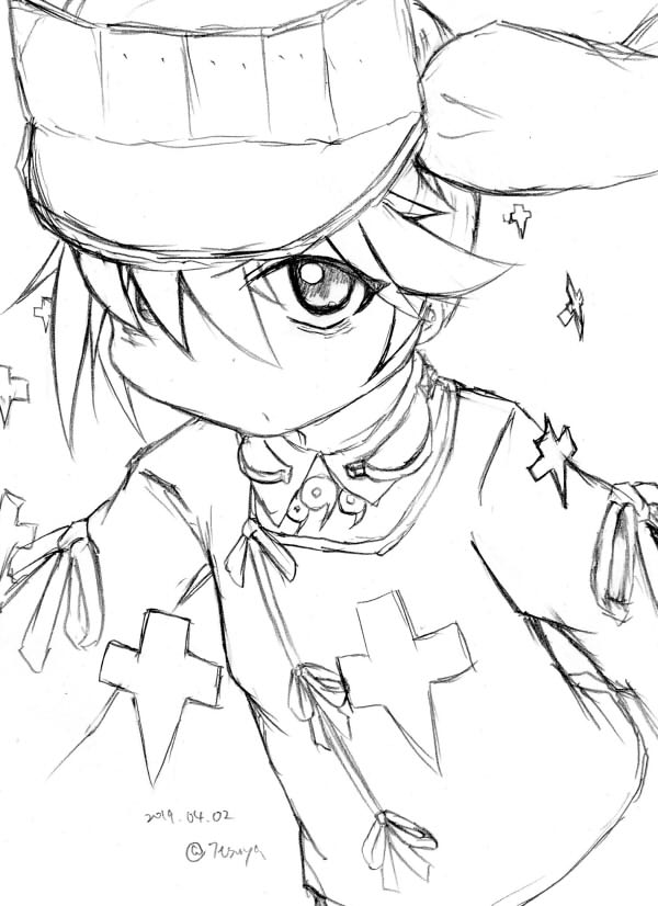 #艦これ版深夜の真剣お絵描き60分一本勝負 
#艦これ版真剣お絵描き60分一本勝負_20190402

龍驤 