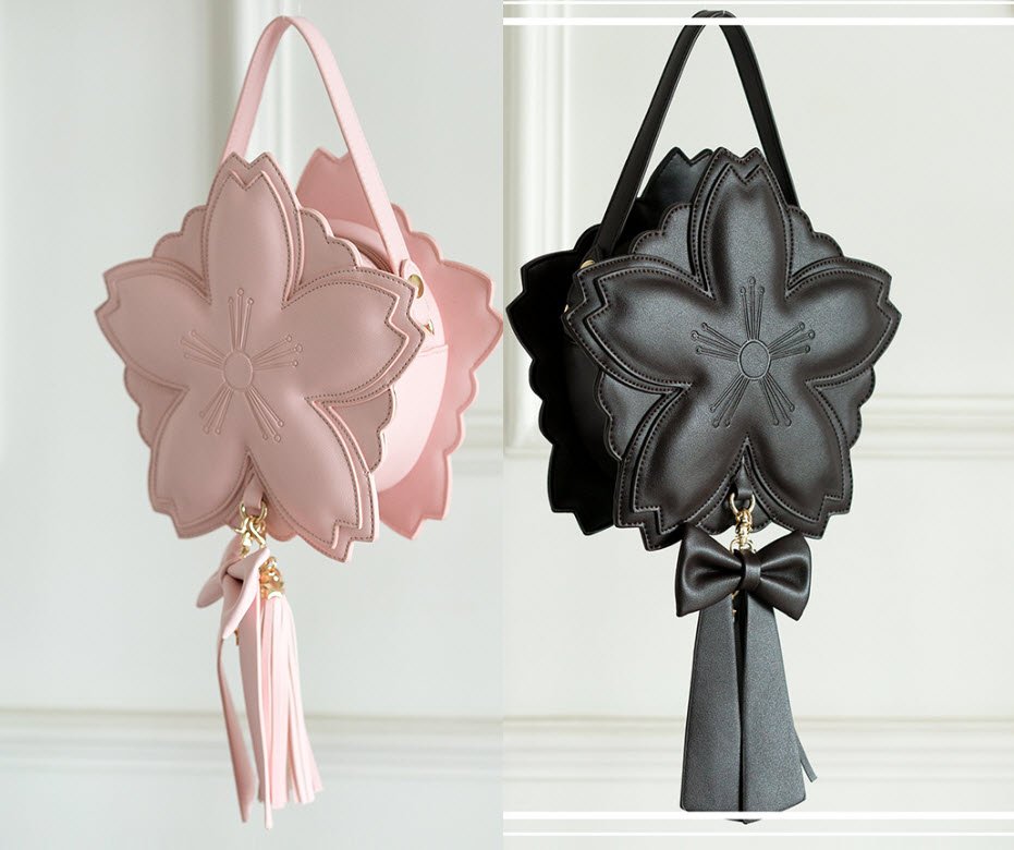 Kawaii Lolita Cherry Blossom Shape Shoulder Bag