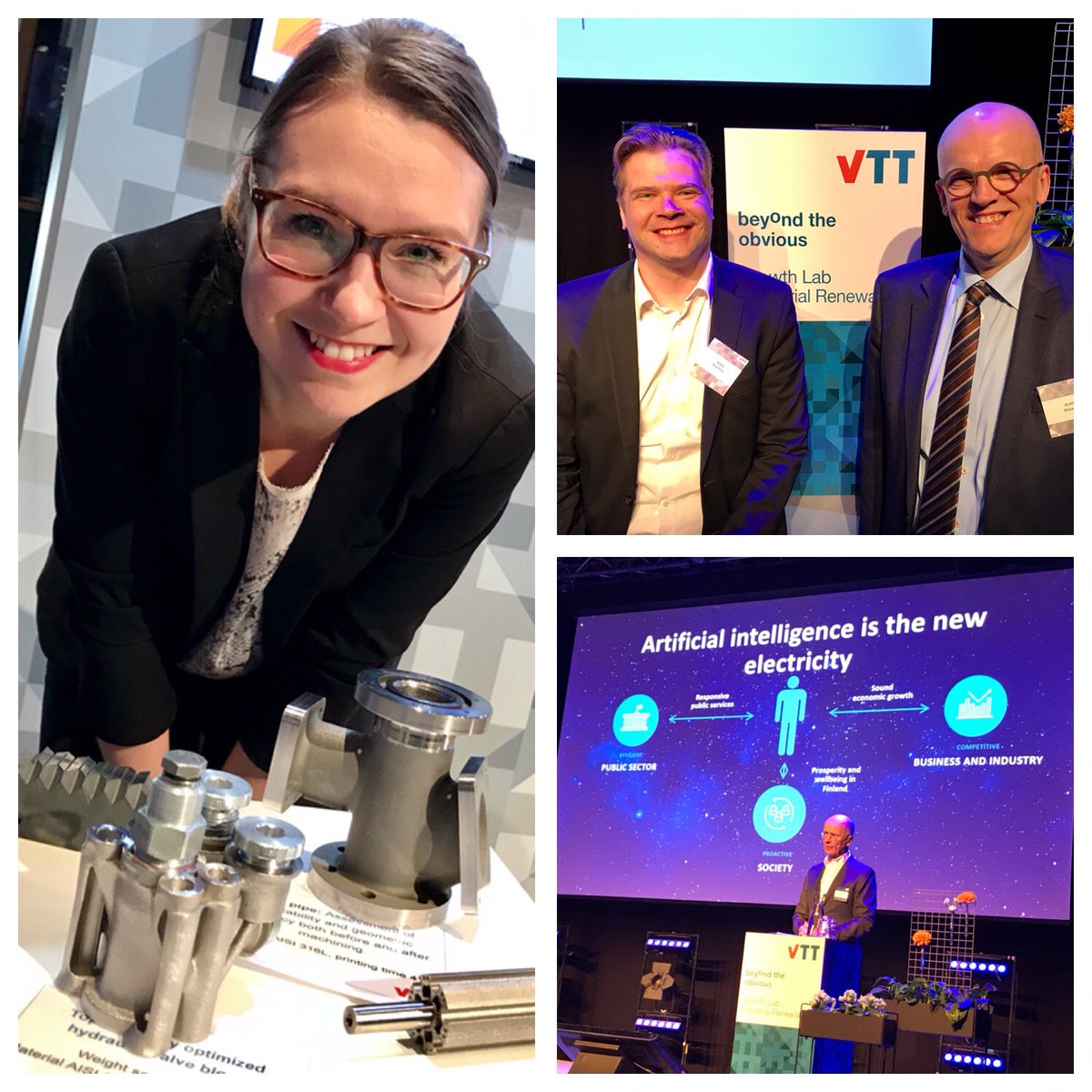 VTTFinland's tweet photo. This #VTTGrowthLab was a pleasure - thank you our visitors and #VTTpeople Remember to think beyond the obvious 🙏🤩 https://t.co/Yfctj8Mkxt