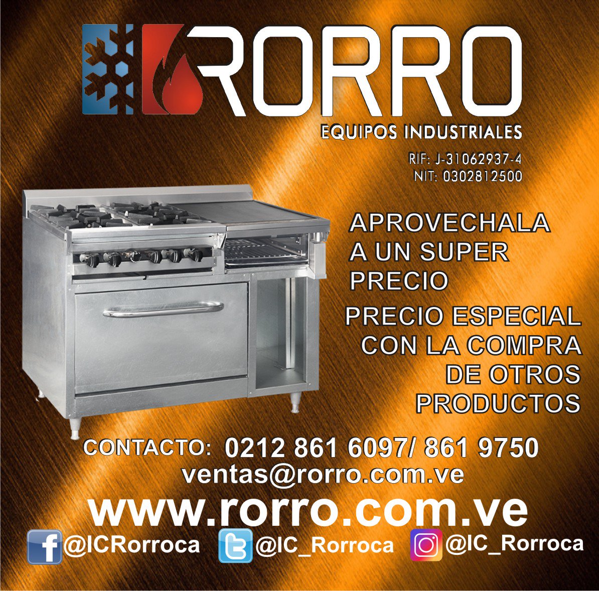 Marco Rorro COCINAS INDUSTRIALES RORRO (@cocinasrorro) / Posts / X