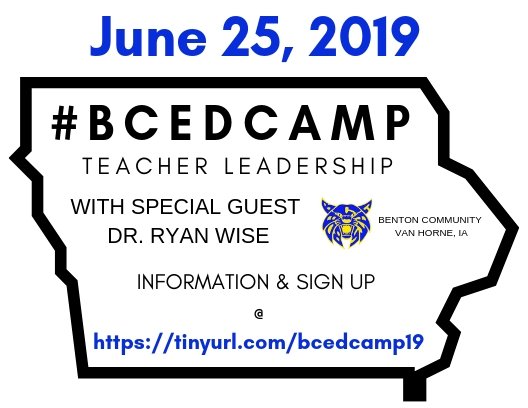 Benton Community SD (@bentoncsd) on Twitter photo Join us for #BCEdCamp on June 25th <a href="/BentonCSD/">Benton Community SD</a> MS/HS. tinyurl.com/bcedcamp19 #iaedchat #bctlt #BentonCSD #edcampiowa #edcampia Join us for #BCEdCamp on June 25th <a href="/BentonCSD/">Benton Community SD</a> MS/HS. tinyurl.com/bcedcamp19 #iaedchat #bctlt #BentonCSD #edcampiowa #edcampia
