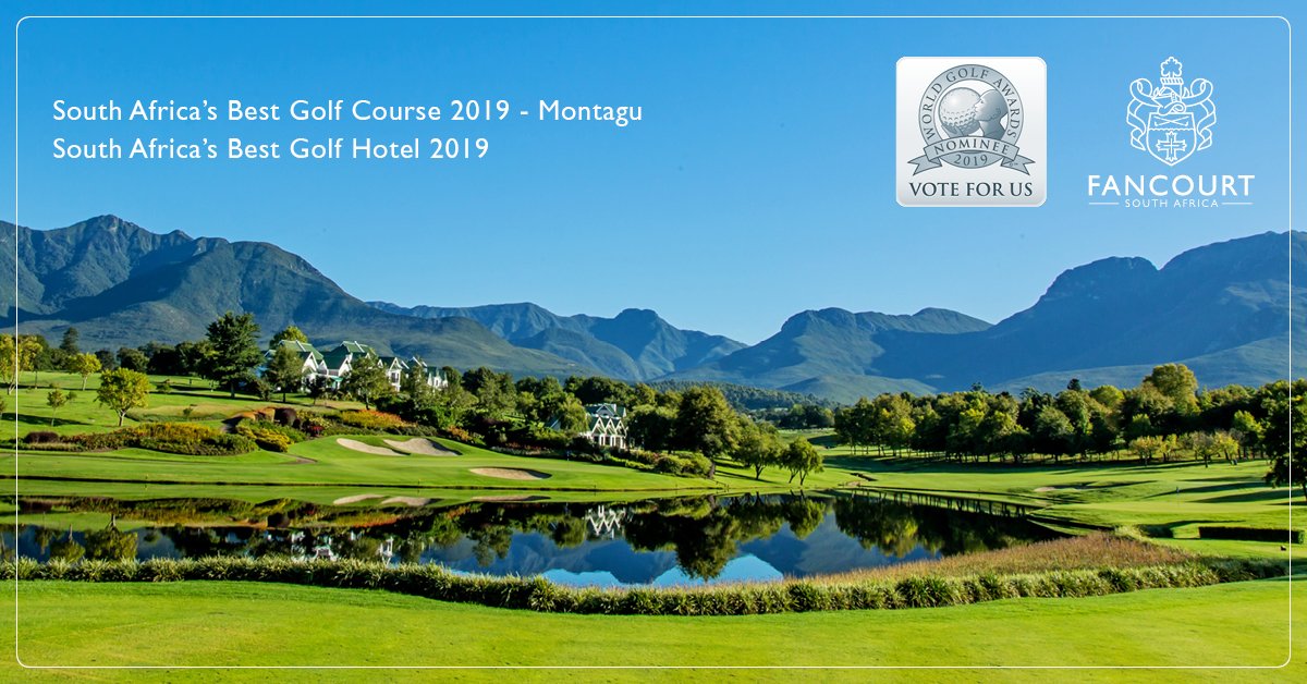 FANCOURTSA's tweet image. Fancourt has been nominated by the @worldgolfawards in two categories this year!

Please, follow the link next to each nomination to vote for us!
- SA's Best Golf Hotel 2019: bit.ly/2FwGMwK
- SA’s Best Golf Course 2019 (Montagu): bit.ly/2ugQIVO