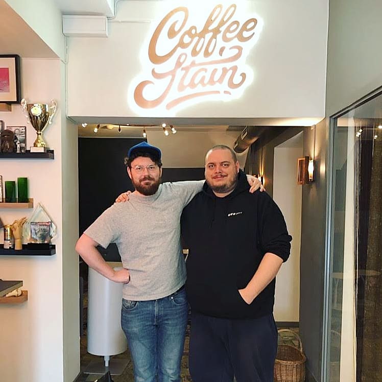 PlaygroundSquad's tweet photo. Artist supervisor Josef visited Göteborg and Skövde last week to meet 2nd-year students out on their internships. He went to Coffee Stain Studios, Zoink Games and Pieces Interactive to name a few! 

#gamedev #internship #videogames #roadtrip #sweden https://t.co/uyu1xzVK22