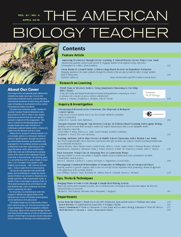 yaminapressler's tweet photo. As part of @BANR_Bioenergy, we collaborated with K-12 educators to develop authentic plant &amp; soil science classroom experiments. Great to see our work out as an Inquiry &amp; Investigation in The American Biology Teacher this month! https://t.co/7YNgTkGeSS https://t.co/8PIYqSvmfA
