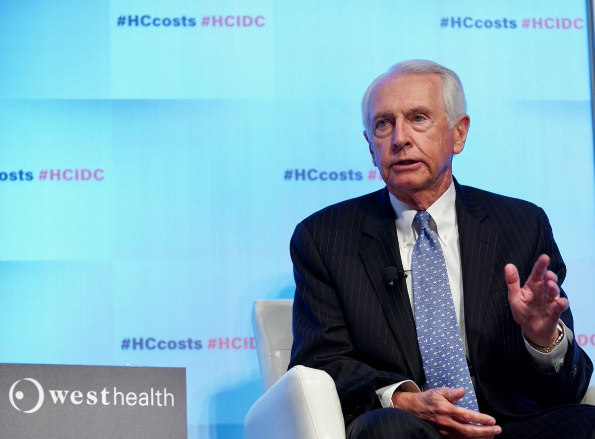 WestHealth's tweet photo. "Let's stop acting like Democrats and Republicans, and start acting like Americans," says @Steve__Beshear 
#HCIDC #HCcosts #bipartisan https://t.co/h0ZYBwroE1