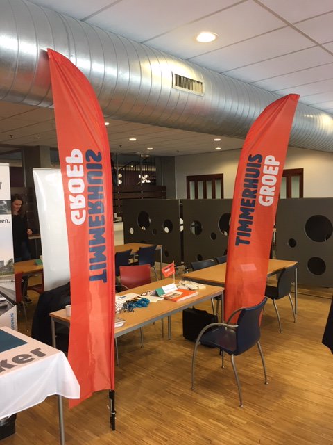 Vandaag was Timmerhuis Groep aanwezig op de meet-and-greet met 2e jaars studenten civiele techniek van Saxion Enschede