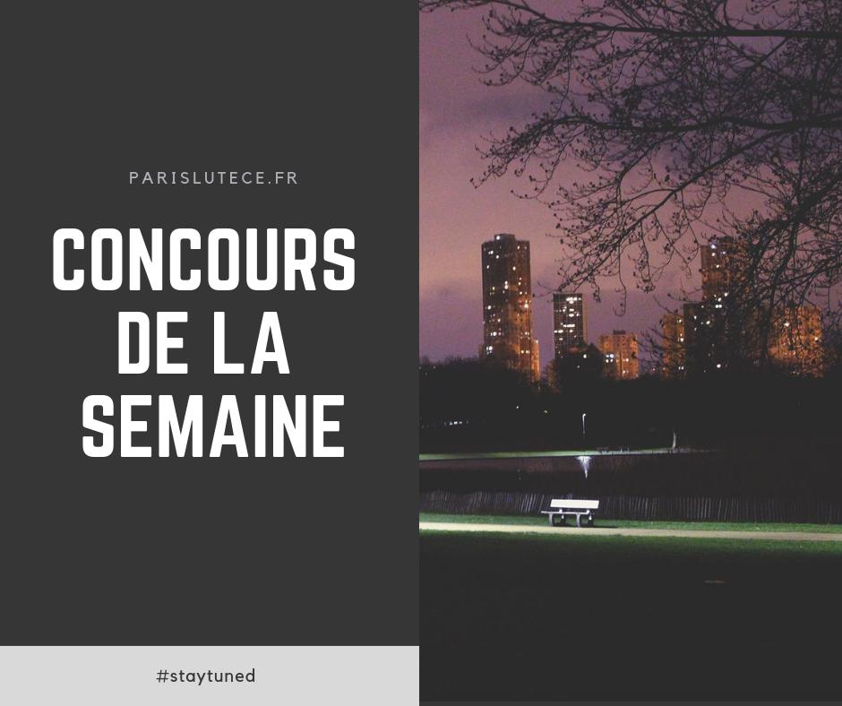 Tous nos concours de la semaine sont en ligne : bit.ly/2UsF4WF
