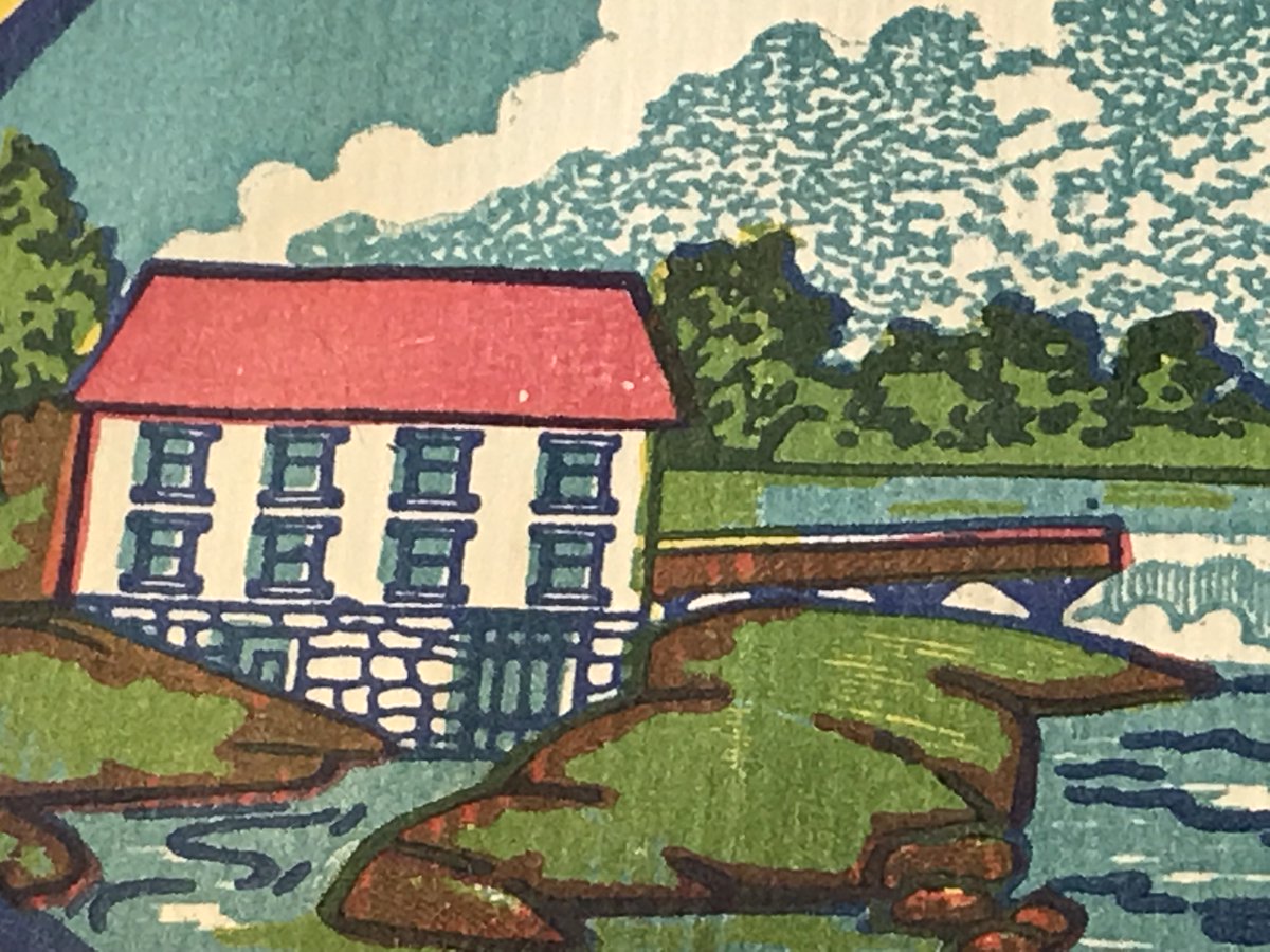 RuthCoArchives's tweet photo. Did you know that many mill bags from the 30s-50s often included colorful art? Don't forget to come check out our new exhibit "Milling Around: A Brief Overview of Rutherford County Mills" and see if you can figure out which mills these are from! #Archives #RutherfordCountyHistory https://t.co/IqbbJ52lTN