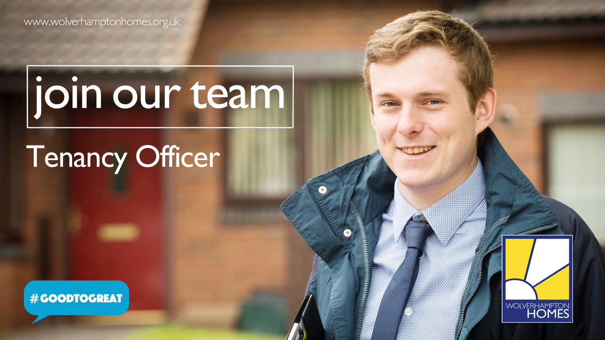WolvesHomes's tweet photo. Are you looking to develop your career in housing management? Are you a problem-solver that likes to take a ‘can-do' attitude? We are looking for a Tenancy Officer to deliver essential front-line services. Apply now. ^SE #WHjobs #WHcareers #WHvacancies
https://t.co/2ILRBBsE3R https://t.co/wUnd6PmEy2