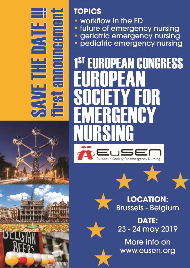nvshv's tweet photo. Nederlandse SEH verpleegkundigen opgelet.
Maak kans op een gratis deelname aan het EuSEN congres op 24 mei Brussel !

Hoe? Lees op de NVSHV site hoe je hiervoor in aanmerking kan komen.
https://t.co/bweI9V2VT3 … https://t.co/F62f2jUxw1