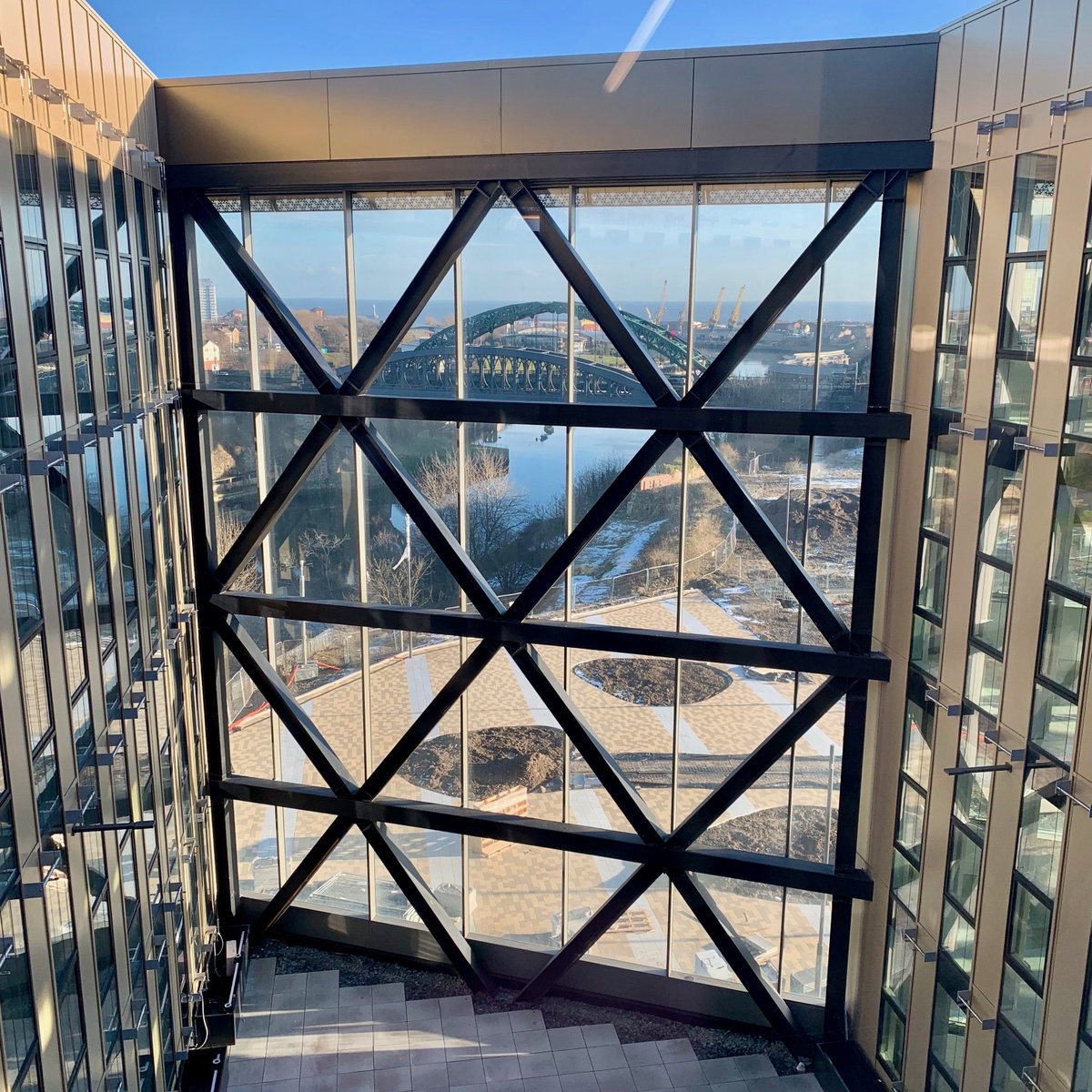 The Wear Bridges at #Sunderland are significant landmarks, here at #VAUX we have amazing views capturing them perfectly