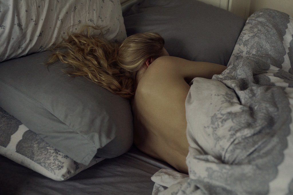 — A whole day in bed, why not. . .