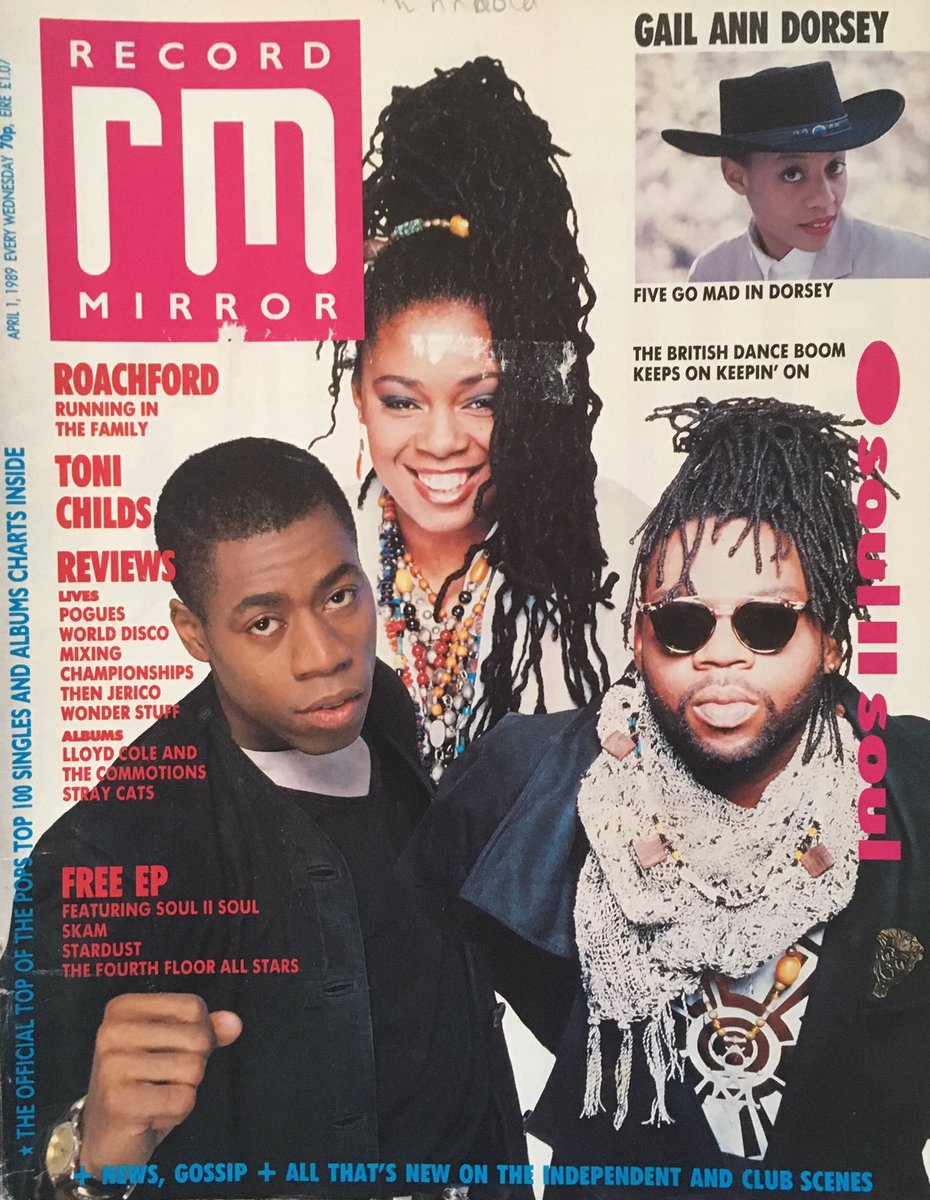 Z95BuenosAires's tweet photo. 🗓 Era abril de 1989 y los #SoulIISoul eran tapa de revista! ♦️ #JazzieB #CaronWheeler #FunkyDread #BackToLife #KeepOnMoving #Z95 #BuenMartes #ElClubDelMoro https://t.co/DTpYgVJpi3