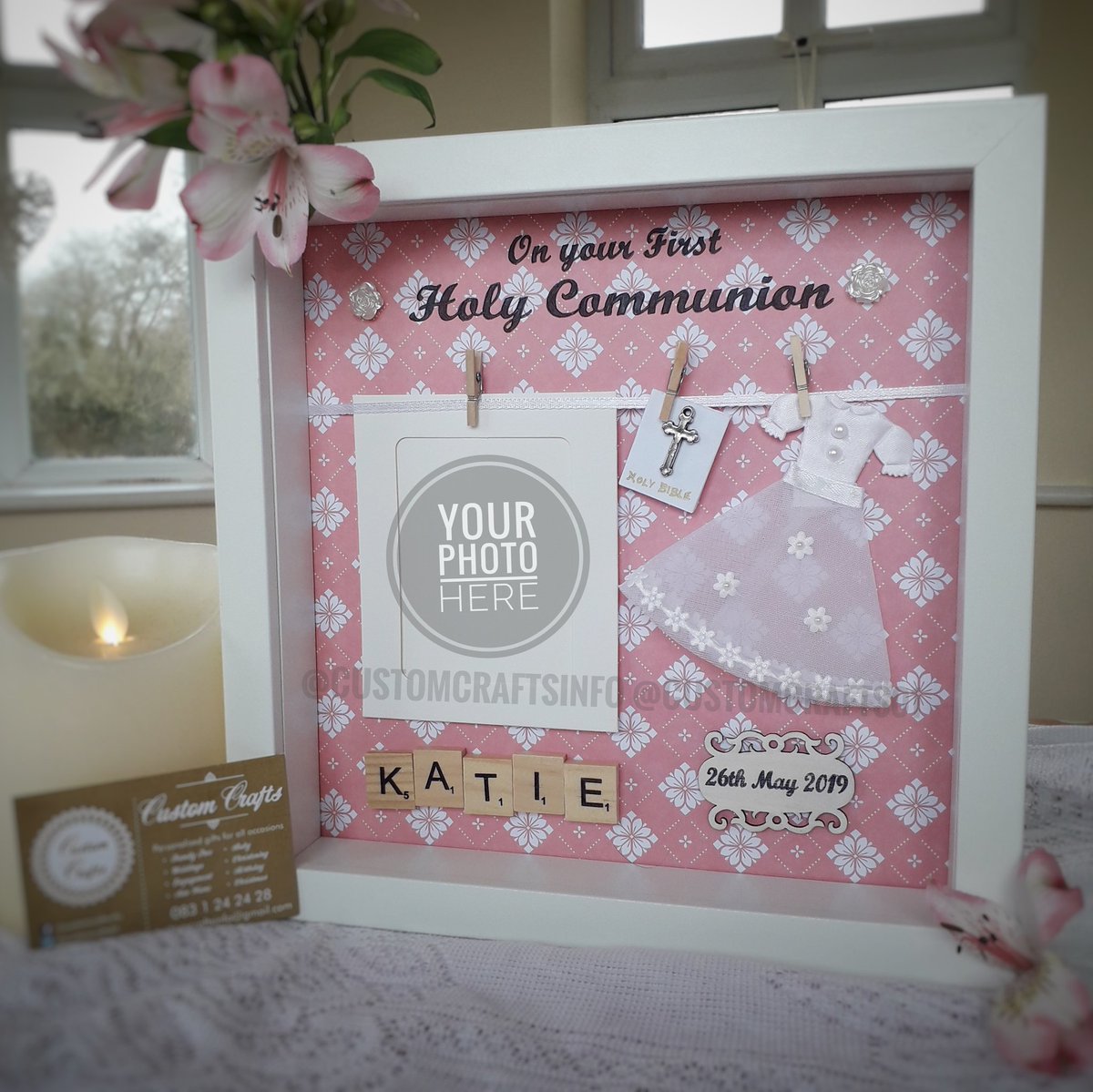 CustomCrafts01's tweet photo. Beautiful handmade frames for those First Holy Communion pictures.

https://t.co/8JoLu7SpPm

#customcraftsinfo #customcrafts01 #personalisedframes #Scrabbleframes #handmadegifts #irishgifts #madetoordergifts #bespokephotoframes #photoframes #firstholycommunion #communion https://t.co/gNehNobnqF